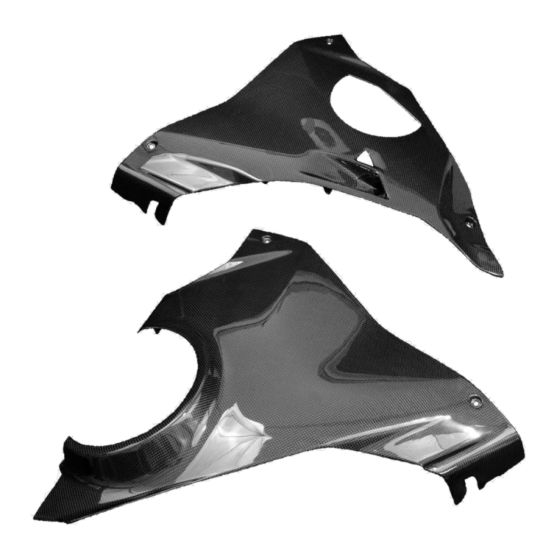 Fianchetto laterale inferiore F&F Carbon, 100 % carbonio – Ducati Panigale V4/V4S dal 2025
