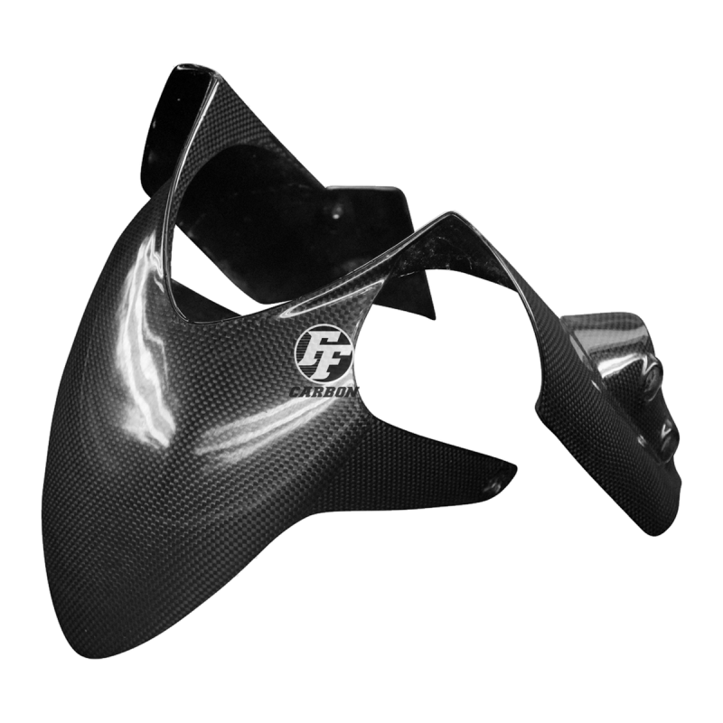 F&F Carbon Vorderes Schutzblech (Unteres Teil), 100 % Carbon – Aprilia SMV 750 Dorsoduro 2008–2013, SMV 900 Dorsoduro 2017–2022 u. a.