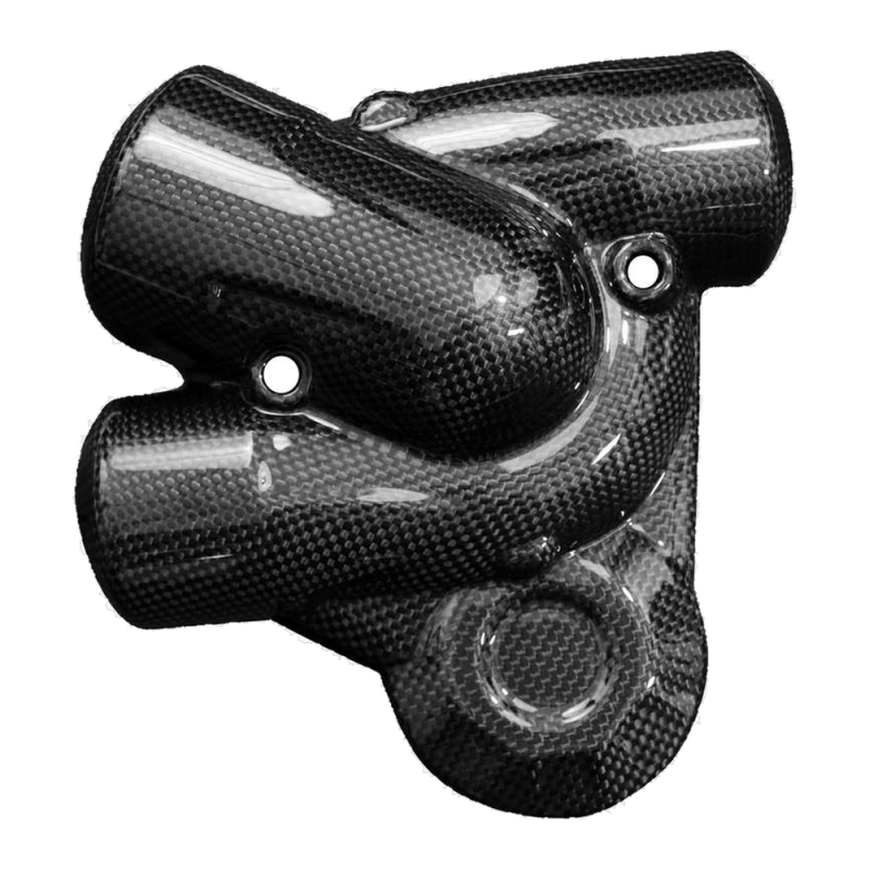 F&F Carbon Wasserpumpen-Verkleidung, 100 % Carbon – Ducati Multistrada 1200 2015–2017, Multistrada 1260 ab 2018