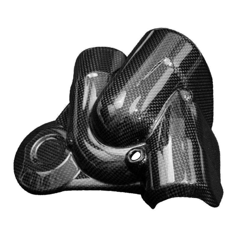 F&F Carbon Wasserpumpen-Verkleidung, 100 % Carbon – Ducati Multistrada 1200 2015–2017, Multistrada 1260 ab 2018
