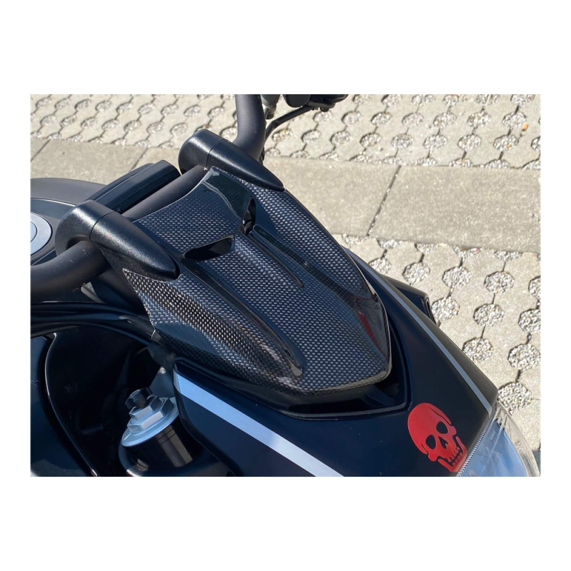 F&F Carbon Windschutz, Carbon/Glasfaser – Ducati Diavel 2014–2018