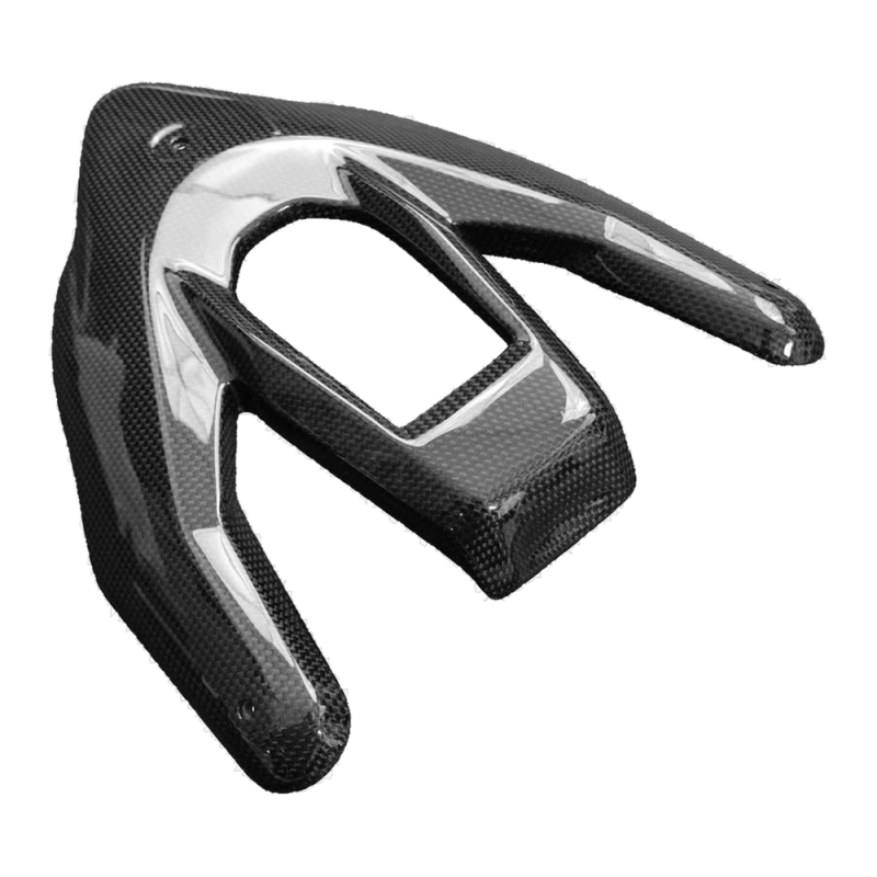 F&F Carbon Windschutz-Halter, 100 % Carbon – Ducati Multistrada V2 2022–2024