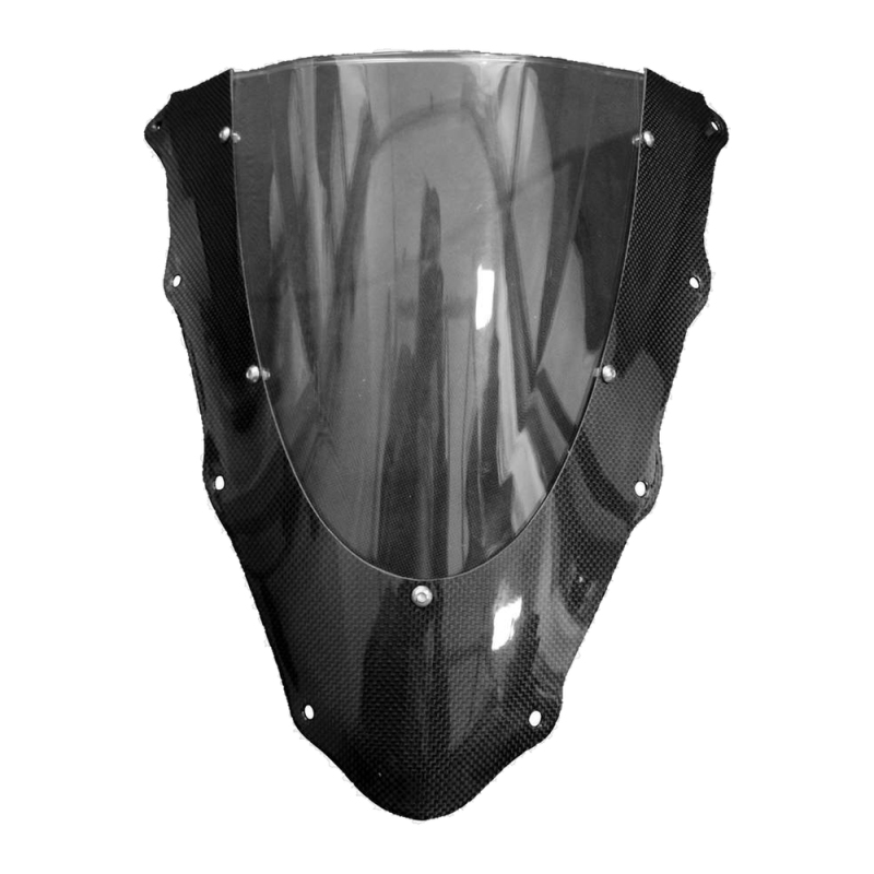 F&F Carbon Windschutz mit Plastikscheibe, 100 % Carbon – Ducati Panigale 959/1299