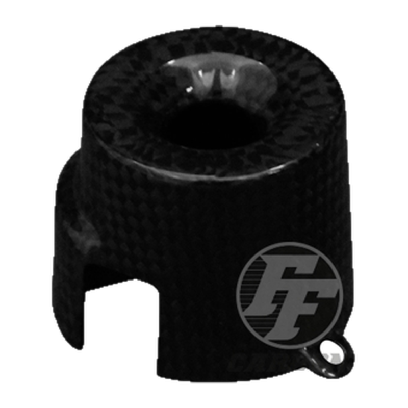 F&F Carbon Zündschlossabdeckung, Carbon/Glasfaser – Aprilia RSV 1000R 2004–2009