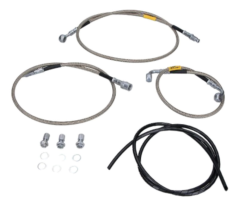 Kit tubi freno in treccia Fren Tubo tipo 1, 3 pezzi – Moto Guzzi California 1100