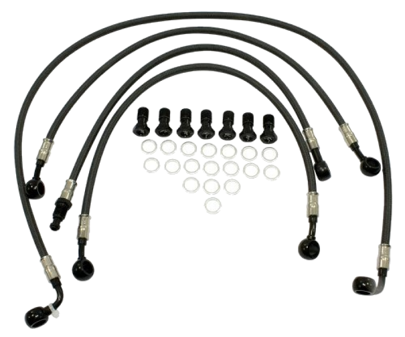 Fren Tubo Stahlflex-Bremsleitungsset Typ 4 – Moto Guzzi Daytona RS, V10 Centauro / Sport / Sport Corsa