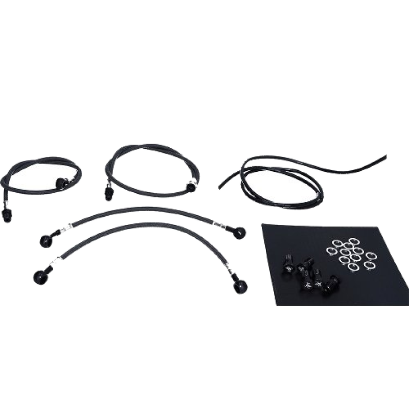 Kit tubi freno in treccia Fren Tubo tipo 4 – Moto Guzzi Le Mans 4, 1000, anno 88–93