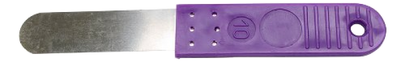 Fühlerlehre mit Griff 0,10 x 65 mm