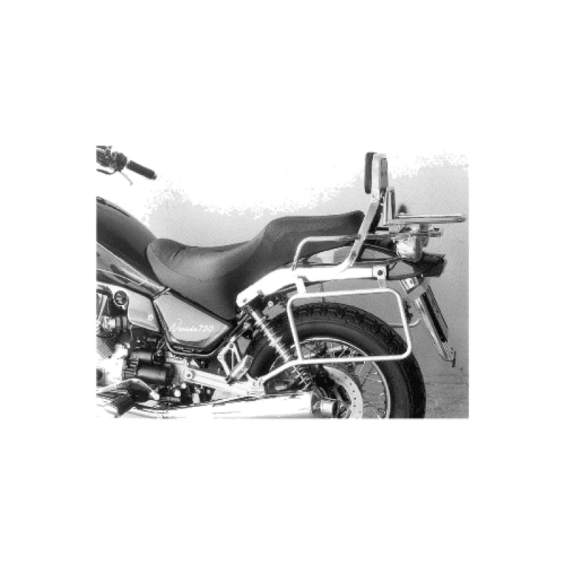Hepco & Becker Side Case Carrier, bolt-on, chrome – Nevada 750 / V35 Nevada