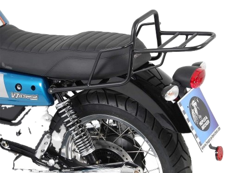 Portapacchi per bauletto Hepco & Becker nero – Moto Guzzi V7 III Carbon, Milano, Rough