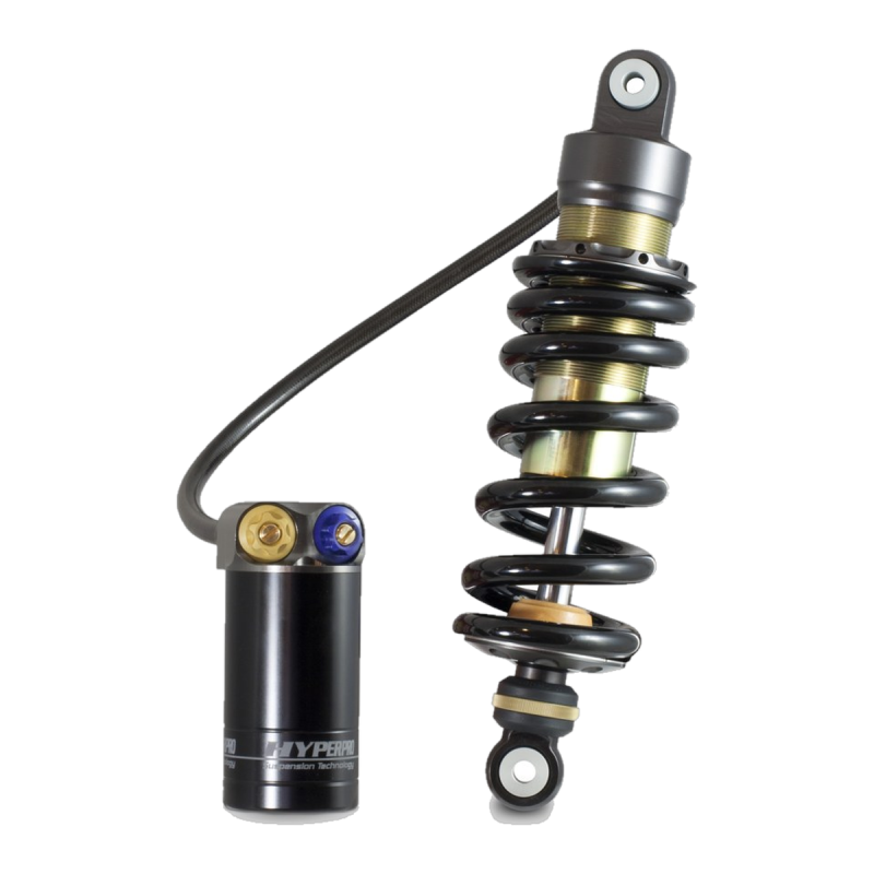 Hyperpro shock with remote reservoir 461 – Aprilia NA 850 Mana (2008–2011) – Black spring