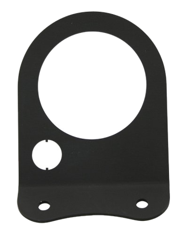 Cruscotto in alluminio per 1 strumento 80 mm, anodizzato nero