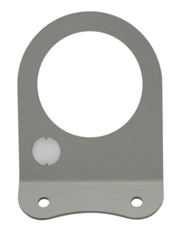 Cruscotto in alluminio per 1 strumento 80 mm, anodizzato argento