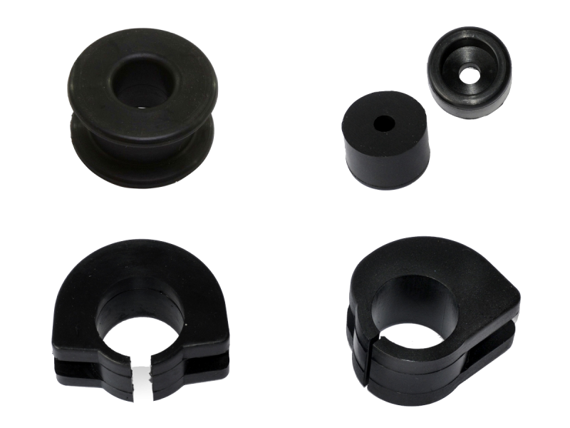 Tankgummi-Set Moto Guzzi V7 Sport, 750 S, 850 T/T3, Le Mans, 1000 SP – 4 Teile