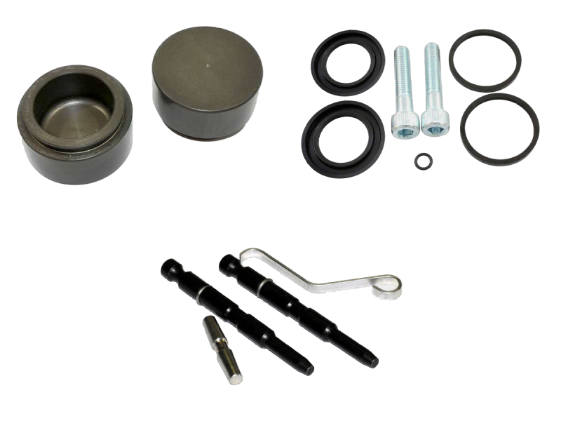 Brembo Bremssattel-Revisionsset 08 – Kolben, Dichtungen, Stifte (P08, 38 mm)