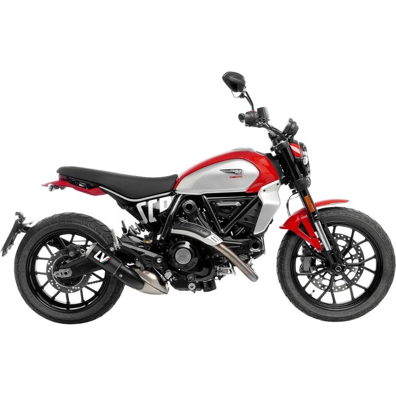LeoVince LV-10 Carbon Endschalldämpfer – Ducati Scrambler 800 (ab 2023)