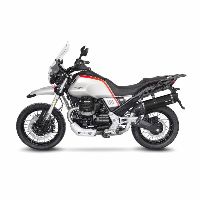 LeoVince LV One Evo Black Edition Endschalldämpfer – Moto Guzzi V85 TT, Travel, Strada