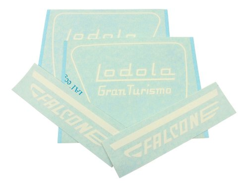 Kit adesivi fianchetto bianco Moto Guzzi – Lodola 235