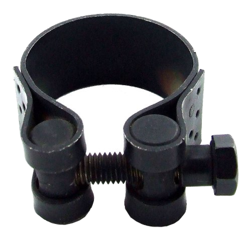 Fascetta scarico Moto Guzzi nera, 44–49 mm – Le Mans 1, 2