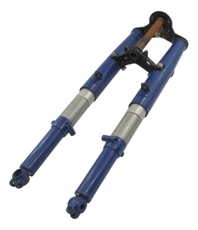 Moto Guzzi Gabel komplett, blau