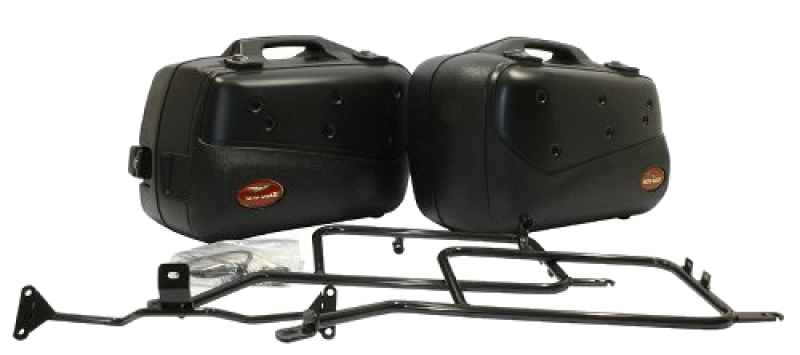 Moto Guzzi Koffer-Satz 40 Liter mit Halter, ohne Blenden – 750 Breva
