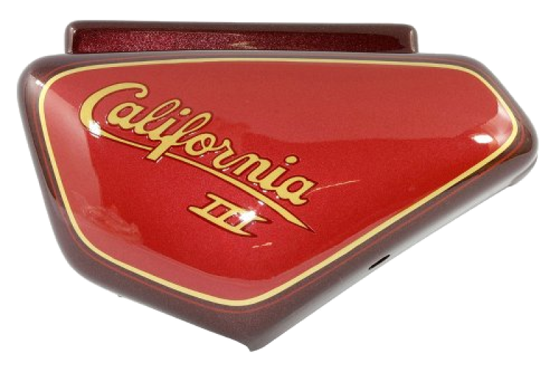 Moto Guzzi Seitendeckel rechts, rot/dunkelrot – 1000 California III