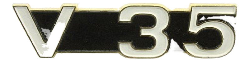 Emblema fianchetto Moto Guzzi – V35