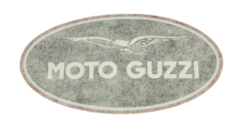 Adesivo serbatoio sx nero/rosso Moto Guzzi – California 1100 Stone – originale