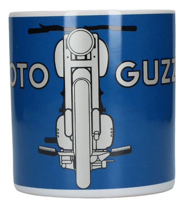 Tazza Moto Guzzi blu, 400 ml, 8,5 x 12 cm