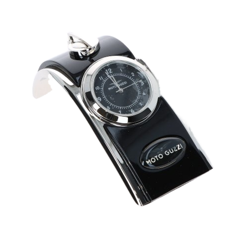 Orologio da tavolo Moto Guzzi a forma di serbatoio, 4,5x10x4 cm