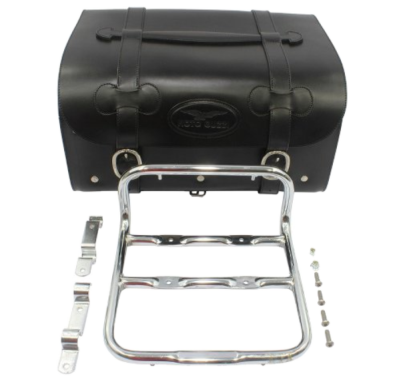 Bauletto in pelle con supporto Moto Guzzi – California 1100 EV, Special, Stone, Jackal