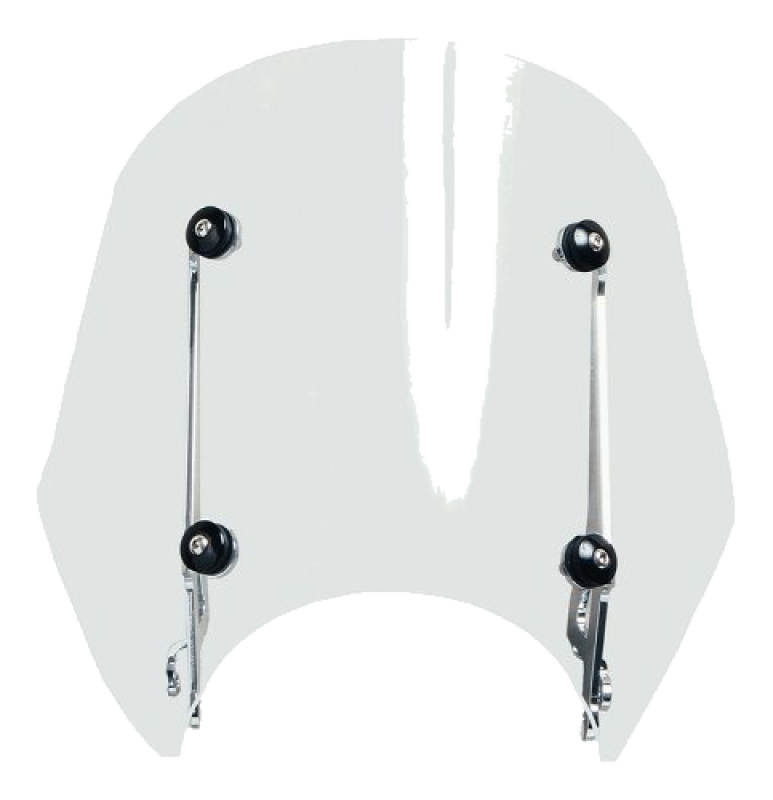 Kit parabrezza con supporto cromato Moto Guzzi – 850 V9 Roamer