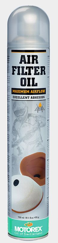 MOTOREX Air Filter Maintenance - Air Filter Spray (750ml)