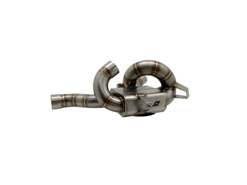 QD-EXHAUST Ducati Multistrada V4 (2022–2024) – Decat-Rohr Racing – Produktfoto