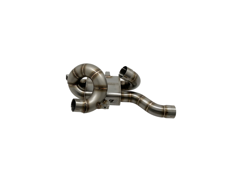 QD-EXHAUST Ducati Multistrada V4 (2022–2024) – Decat-Rohr Racing – Produktfoto