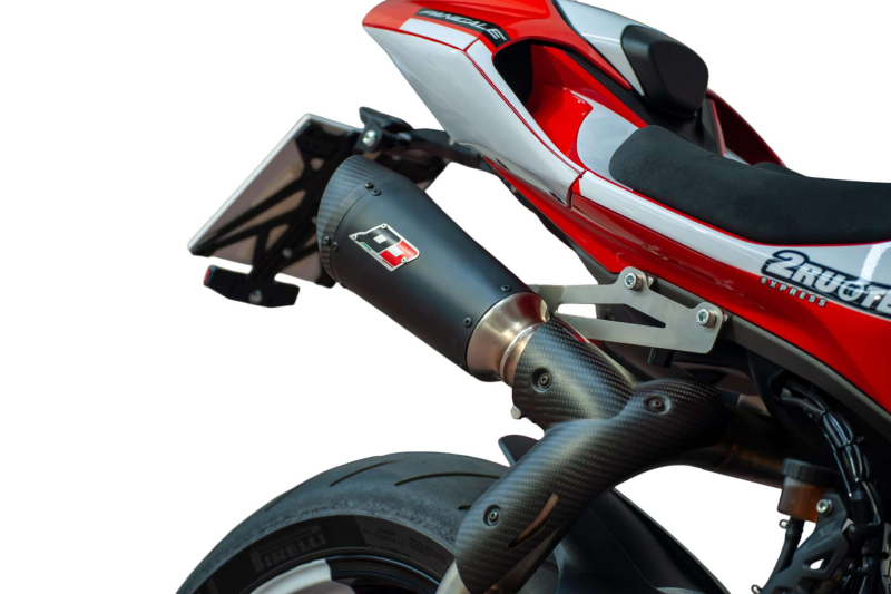 QD-EXHAUST Ducati Panigale/Streetfighter V2 (from 2025) – Slip-on Dark Matter – detail view