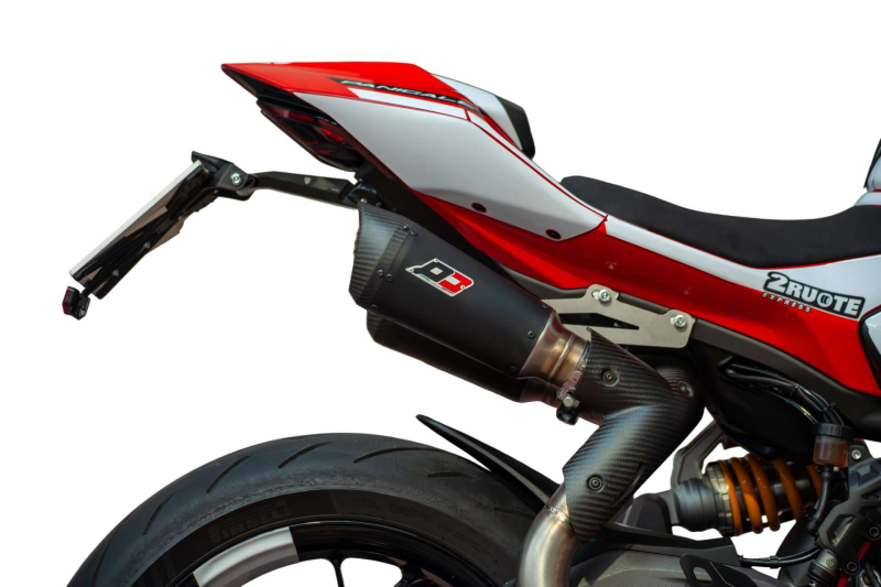 QD-EXHAUST Ducati Panigale/Streetfighter V2 (from 2025) – Slip-on Dark Matter – detail view