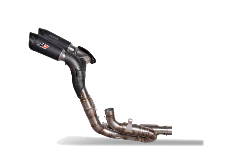 QD-EXHAUST Ducati Panigale V4 (2022–2024) – Semi-Komplettanlage Racing – Produktfoto