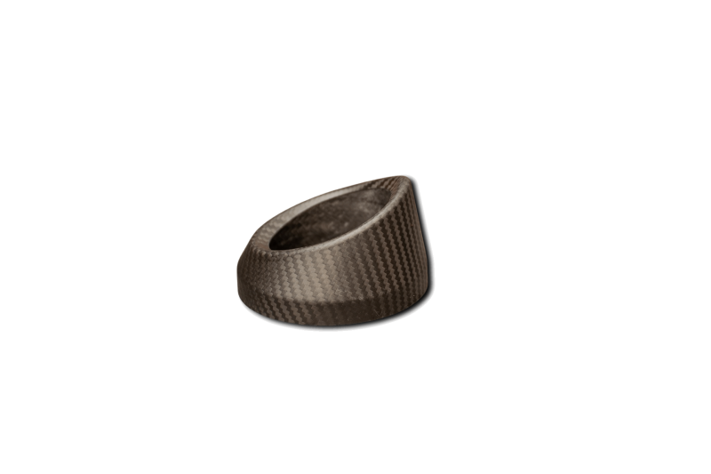 QD-EXHAUST Endkappe Carbon Ø 100 mm – Gunshot Dark Matter / Titanium Carbon – Produktfoto