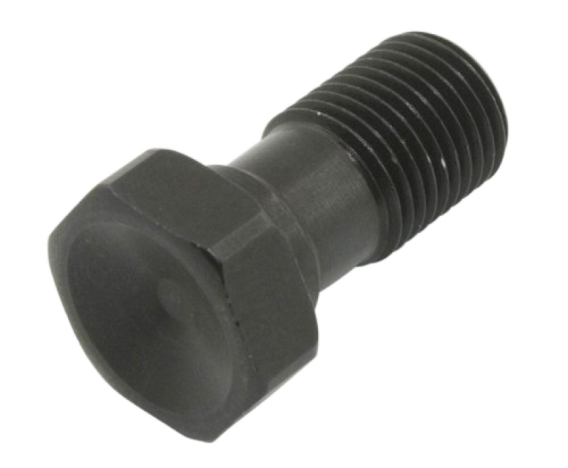 Vite forata Spiegler alluminio corta M10x1, nera