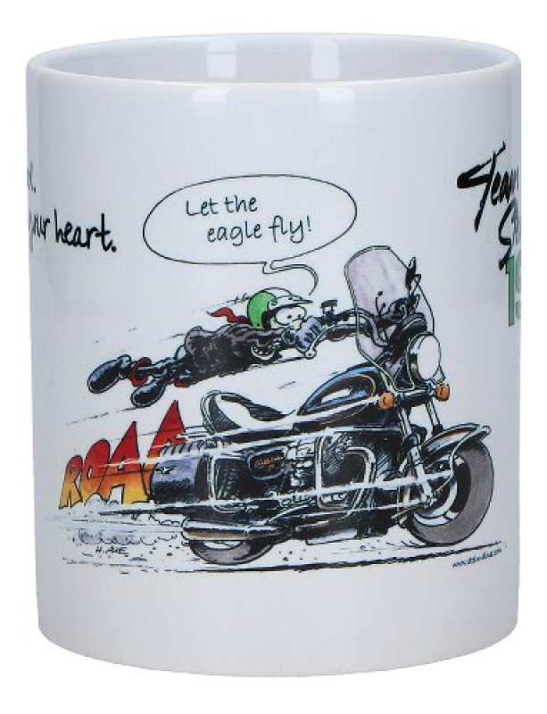 Tazza Stein-Dinse «Let the eagle fly!» di Holger Aue, 340 ml