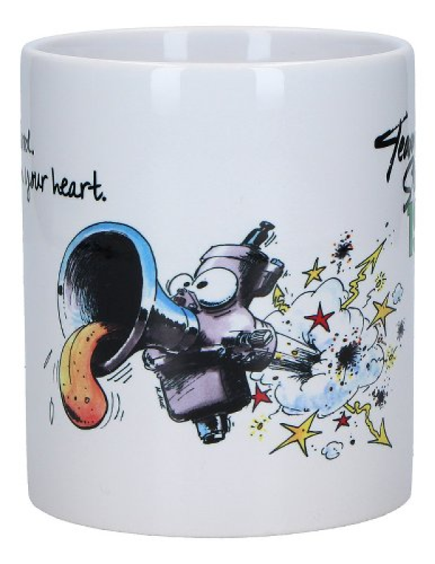Tazza Stein-Dinse «Vergaser ENG» di Holger Aue, 340 ml