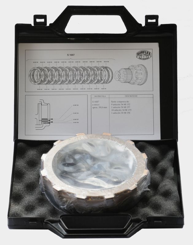 Surflex Clutch Plate Set S1687