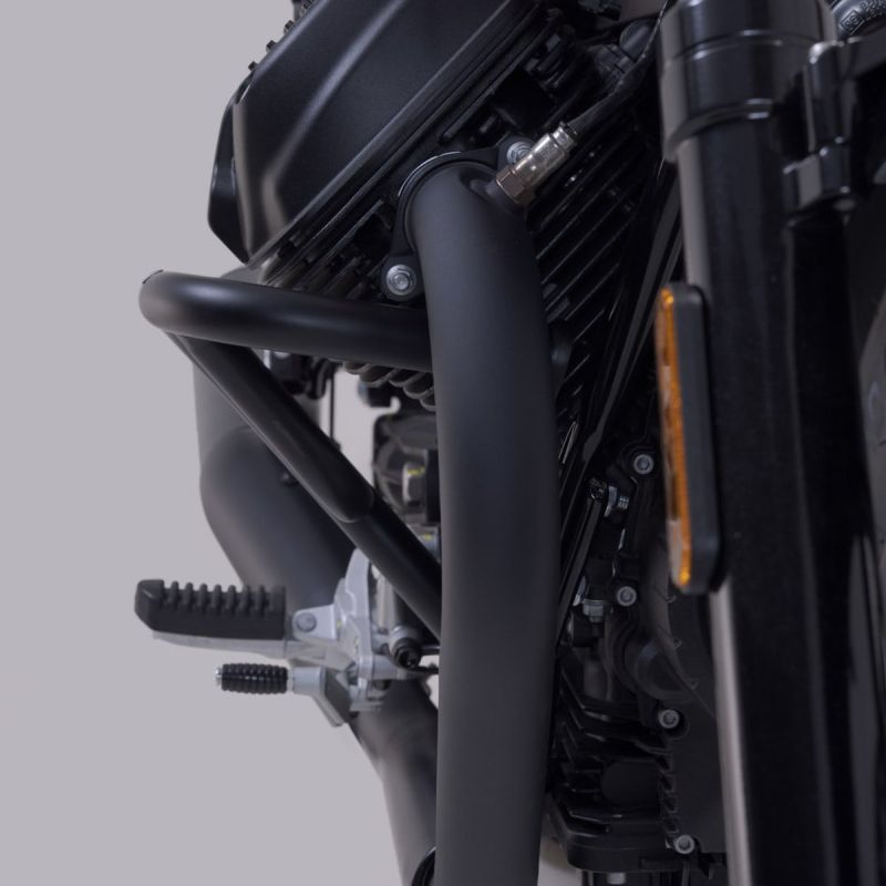SW-Motech crash bars, black – Moto Guzzi V7 II/III/IV, V7 Racer, V9 Bobber / Roamer