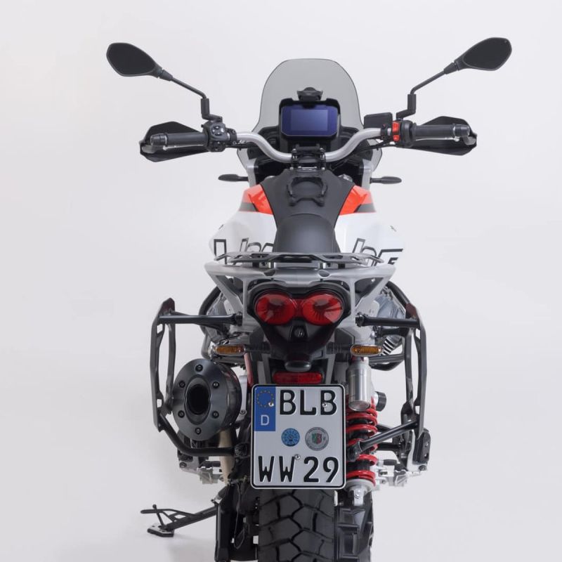 SW-Motech TRAX ADV Koffersystem 37/45 l, silber – Moto Guzzi V85 TT, Travel, Strada (ab 2024)