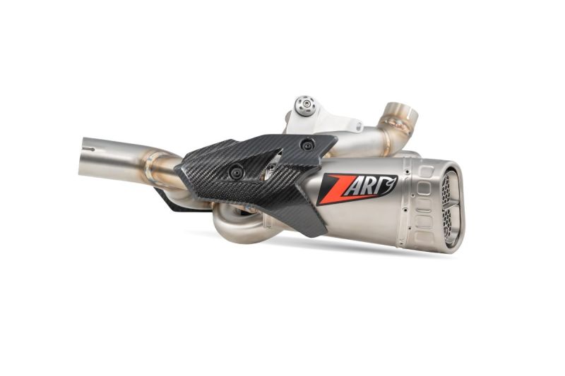 ZARD Compensed Slip on Kit Edelstahl mit Titan-Dämpfer für Ducati Panigale V4
