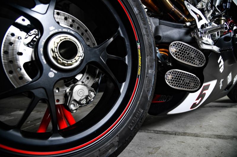ZARD DM5 Full Kit Edelstahl mit Titan-Dämpfer für Ducati Panigale V4 / V4S