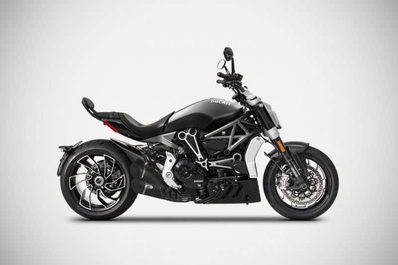 ZARD Full Kit 2-1-2 Edelstahl für Ducati X Diavel
