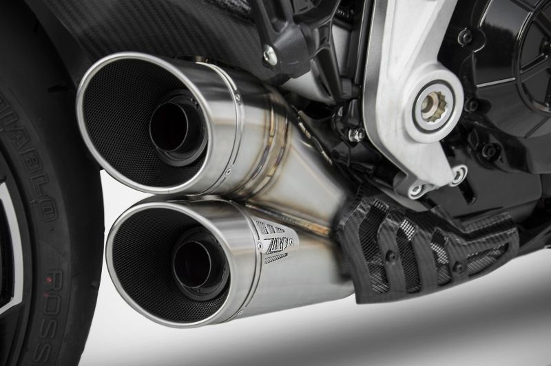 ZARD Full Kit 2-1-2 Edelstahl für Ducati X Diavel