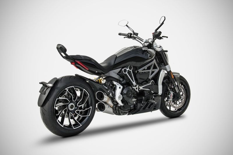 ZARD Full Kit 2-1-2 Edelstahl für Ducati X Diavel